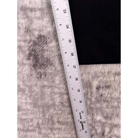 California Arts Pants 36 x 27 Black Wool Dume Relaxed Wide Dual Pleat Trousers - Picture 4 of 6